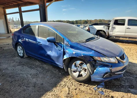 2014 Honda Civic Lx z USA, uszkodzony, nr VIN 19XFB2E54EE069292